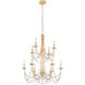 Brentwood 10 Light 26 inch Gold Chandelier Ceiling Light
