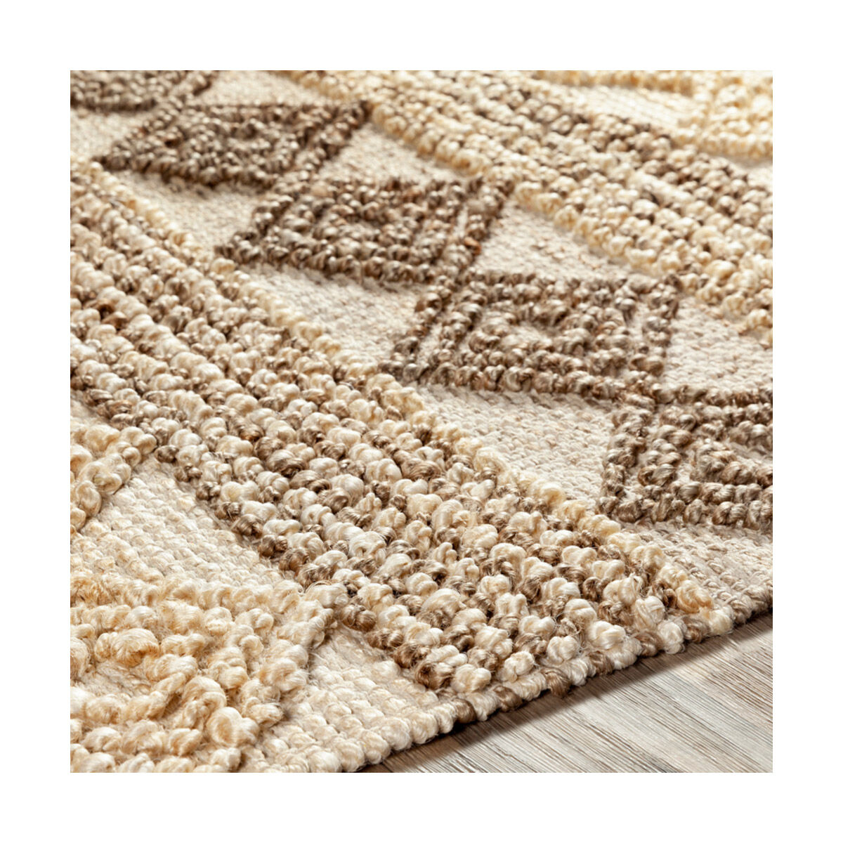 Farmhouse Naturals 144 X 108 inch Camel/Khaki/Butter Rugs