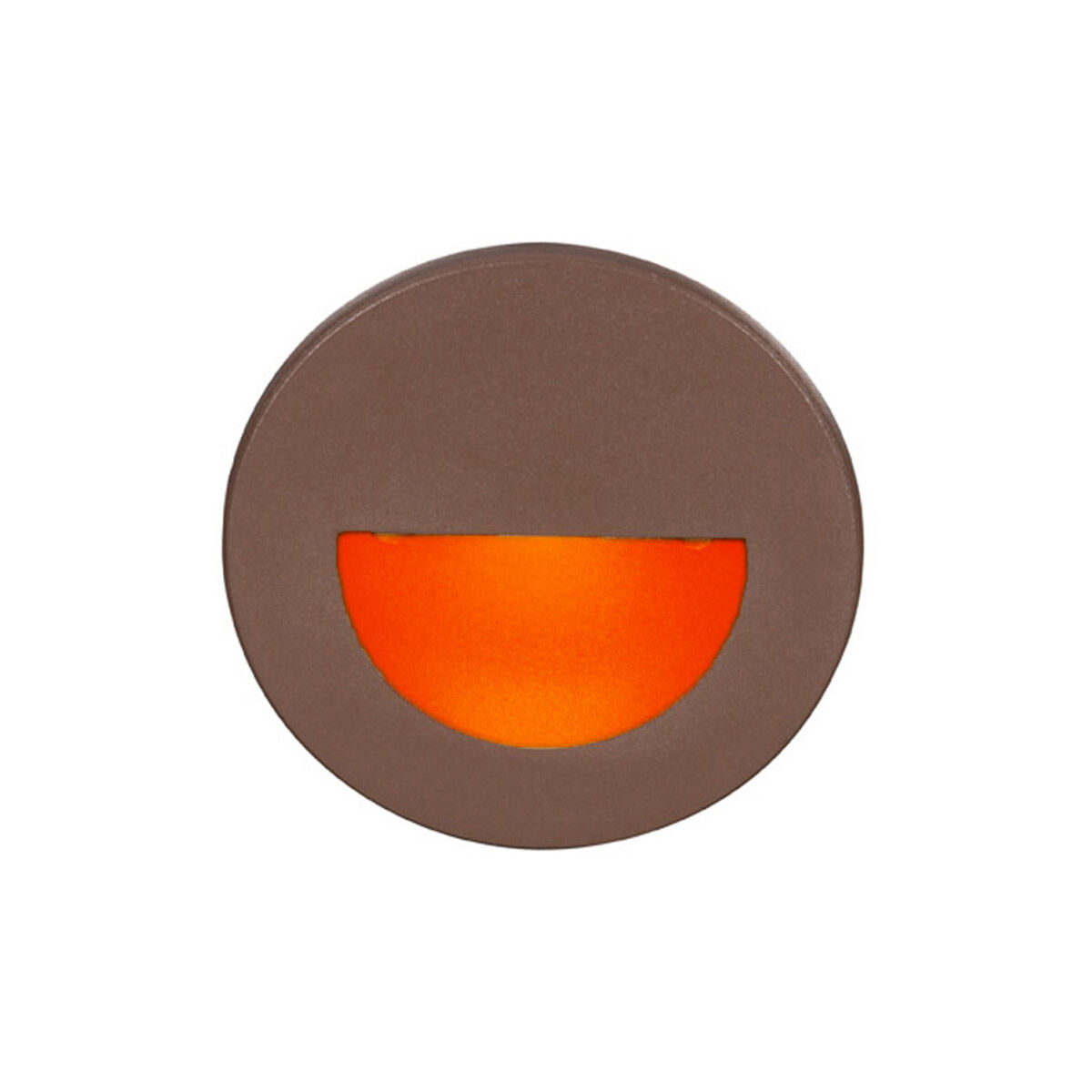 Tyler 120 3.8 watt Brushed Nickel Step and Wall Lighting in Red, WAC Lighting