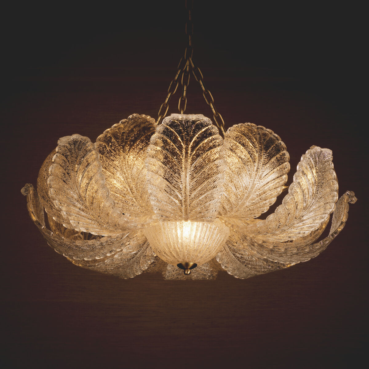 Cabrillo 7 Light 33.46 inch Textured Glass Chandelier Ceiling Light