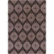 Moderne 156 X 108 inch Dark Brown, Rose, Cream Rug