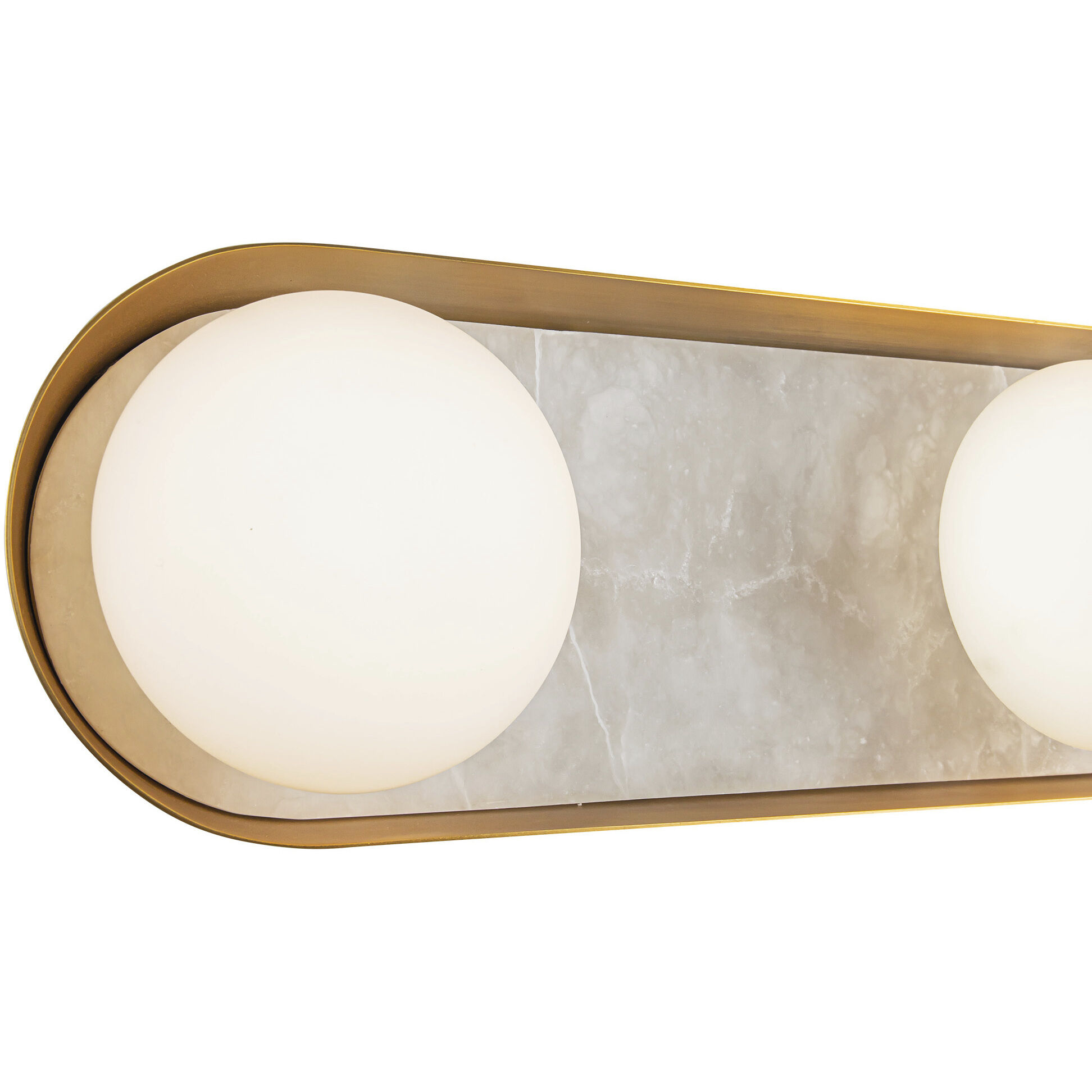 Alonso Wall/Vanity Light Wall Light in Vintage Brass