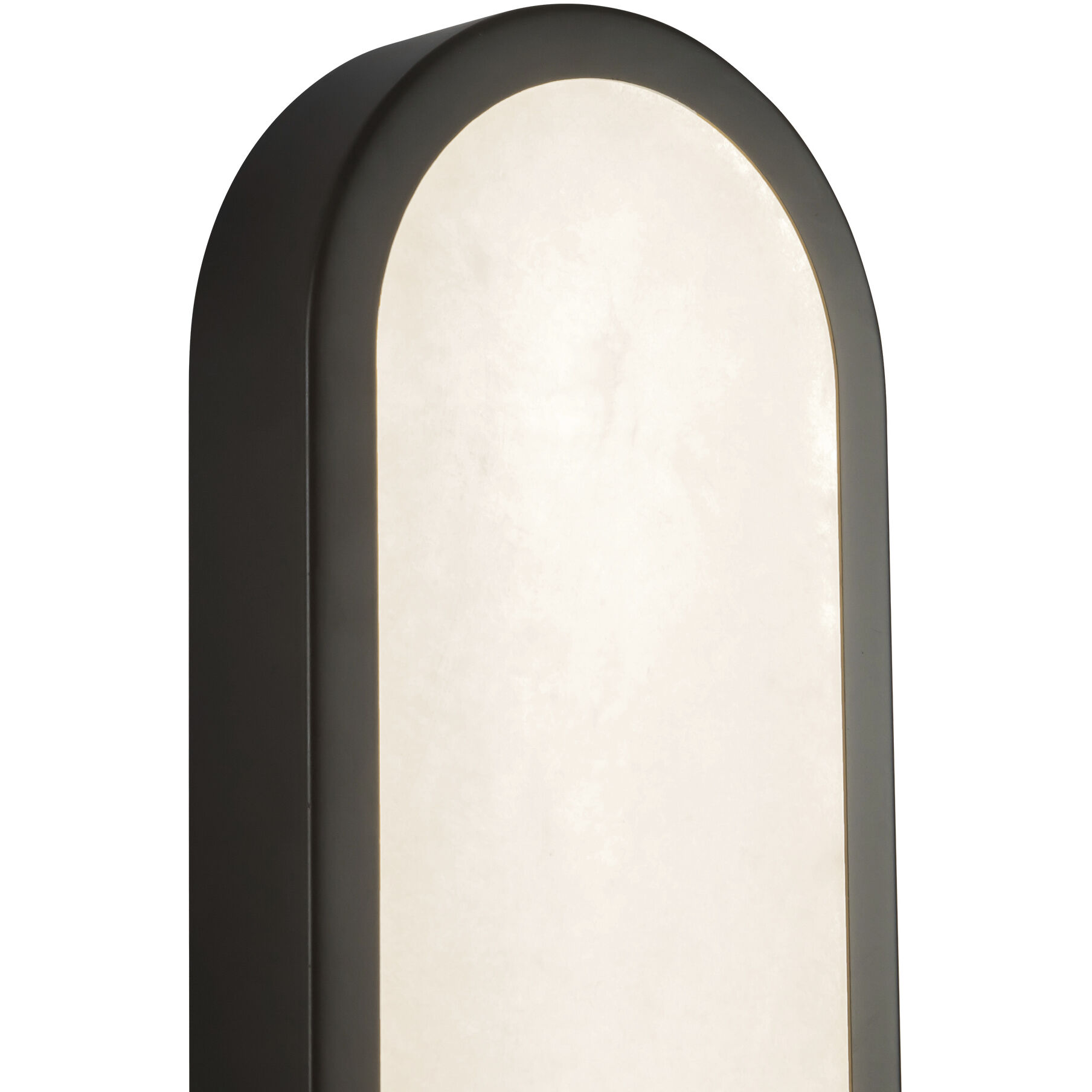 Alora Mood Evelyn 5.25 inch Matte Black and Alabaster Bath Vanity Light Wall Light