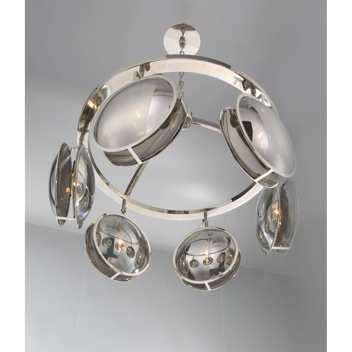 Havendale 8 Light 27 inch Polished Nickel Chandelier Ceiling Light