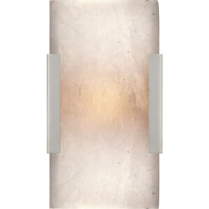 Kelly Wearstler Covet LED 5.25 inch Polished Nickel Wide Clip Bath Sconce Wall Light
