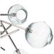 Molten 6 Light 43.5 inch Polished Nickel Chandelier Ceiling Light