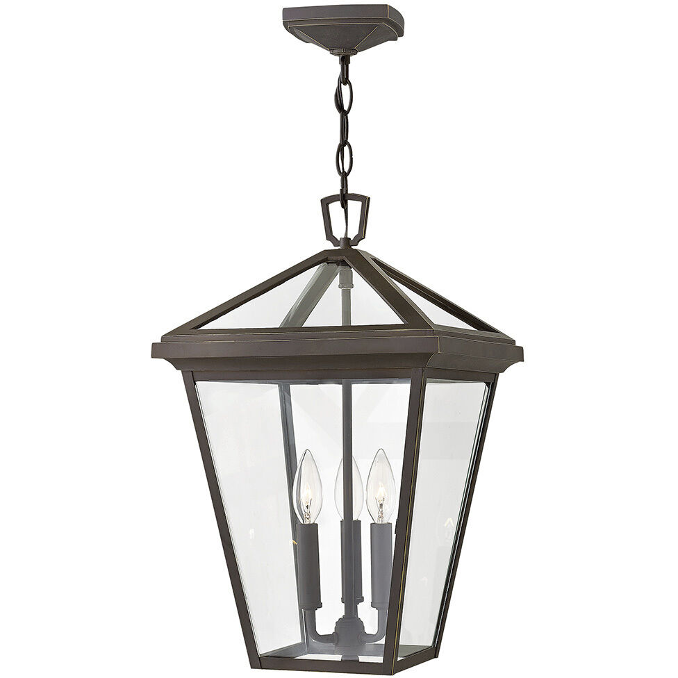 Estate Series Alford Place LED 12 inch Oil Rubbed Bronze Outdoor Hanging Lantern