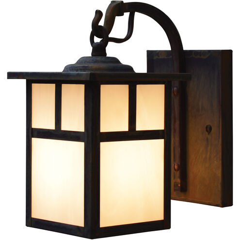 Mission Outdoor Wall Mount in Rustic Brown, Almond Mica, Empty