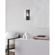 Sean Lavin Linger LED Nightshade Black ADA Wall Light, Integrated LED