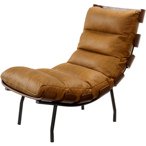 Laval Brown / Black Lounger