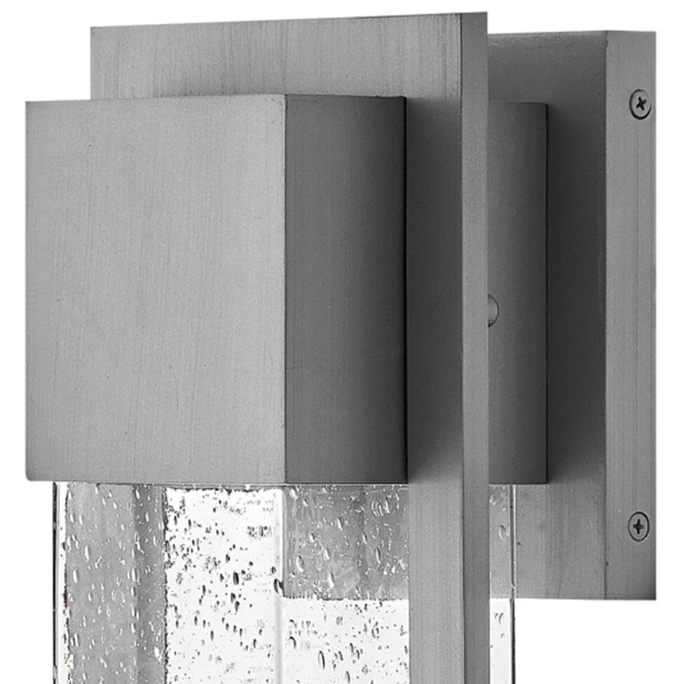 Alex LED 15.75 inch Antique Brushed Aluminum Outdoor Wall Mount, Coastal Elements