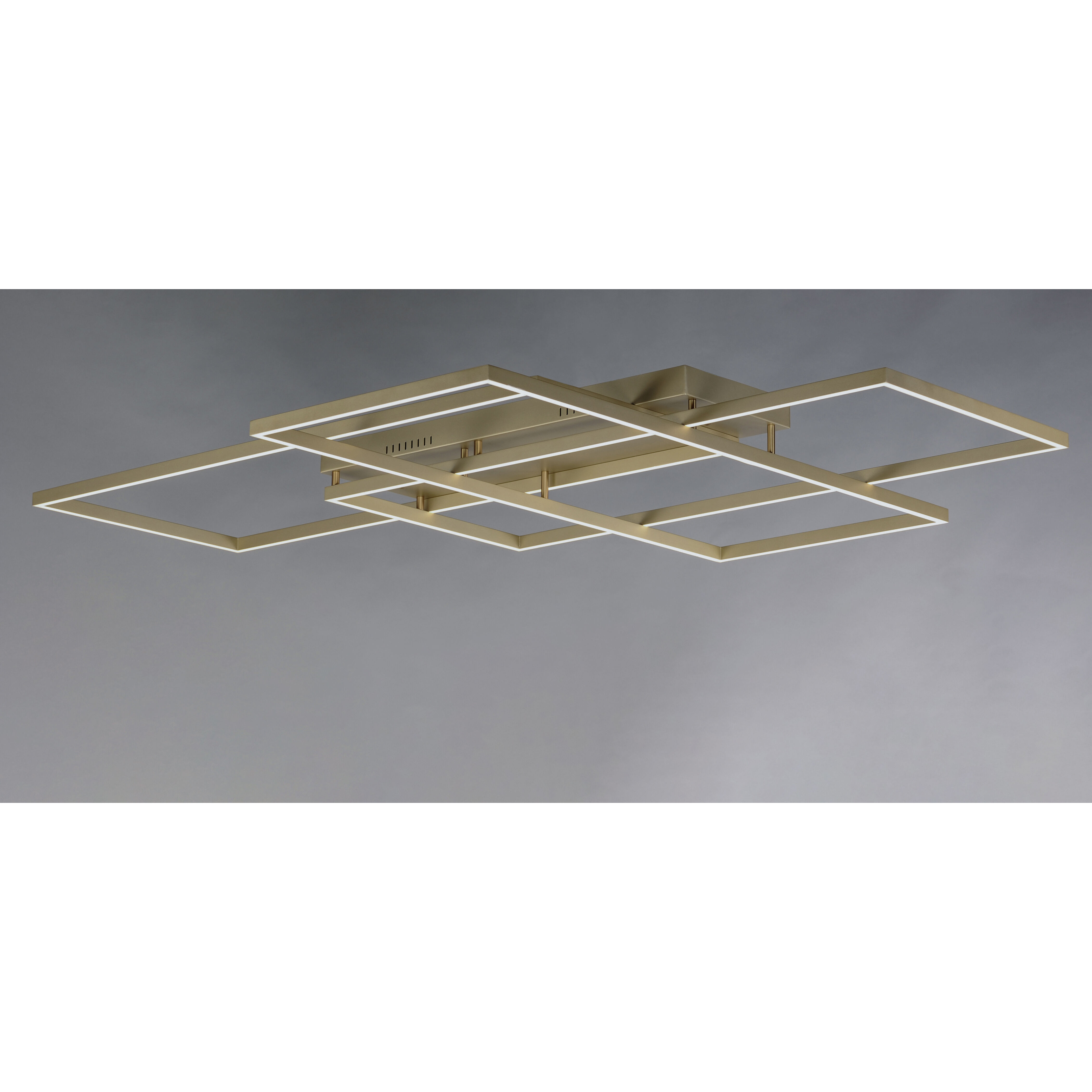 Traverse LED LED 23.5 inch Champagne Flush Mount Ceiling Light