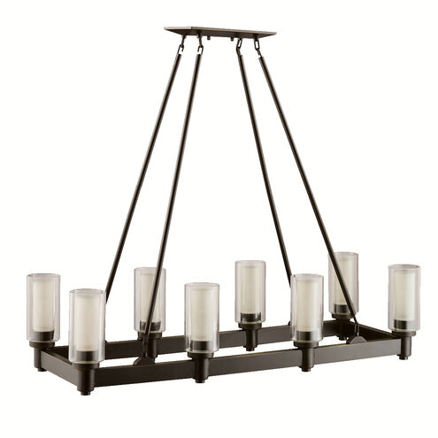 Circolo 8 Light 14.25 inch Chandelier