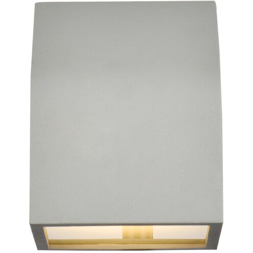 Raine 6 inch Silver Outdoor Wall Light