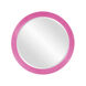 Virginia Glossy Hot Pink Wall Mirror