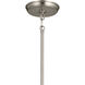 Homestead Baile 1 Light 13 inch Brushed Nickel Pendant Ceiling Light, Baile