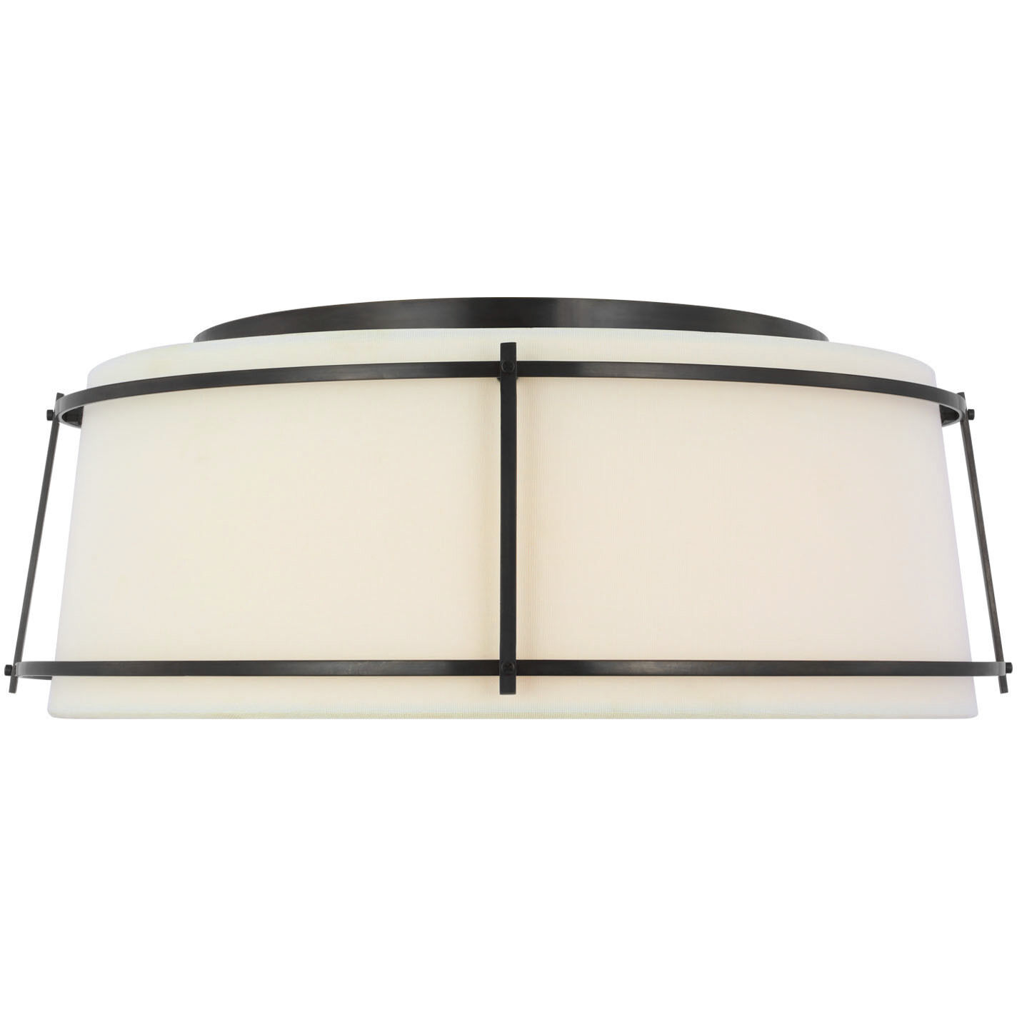 Carrier and Company Callaway LED 17.25 inch Bronze Flush Mount Ceiling Light