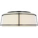 Carrier and Company Callaway LED 17.25 inch Bronze Flush Mount Ceiling Light