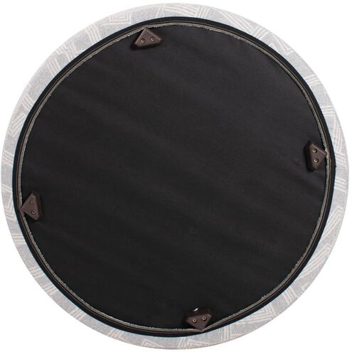 Syros Universal 18 inch Fog Outdoor Ottoman