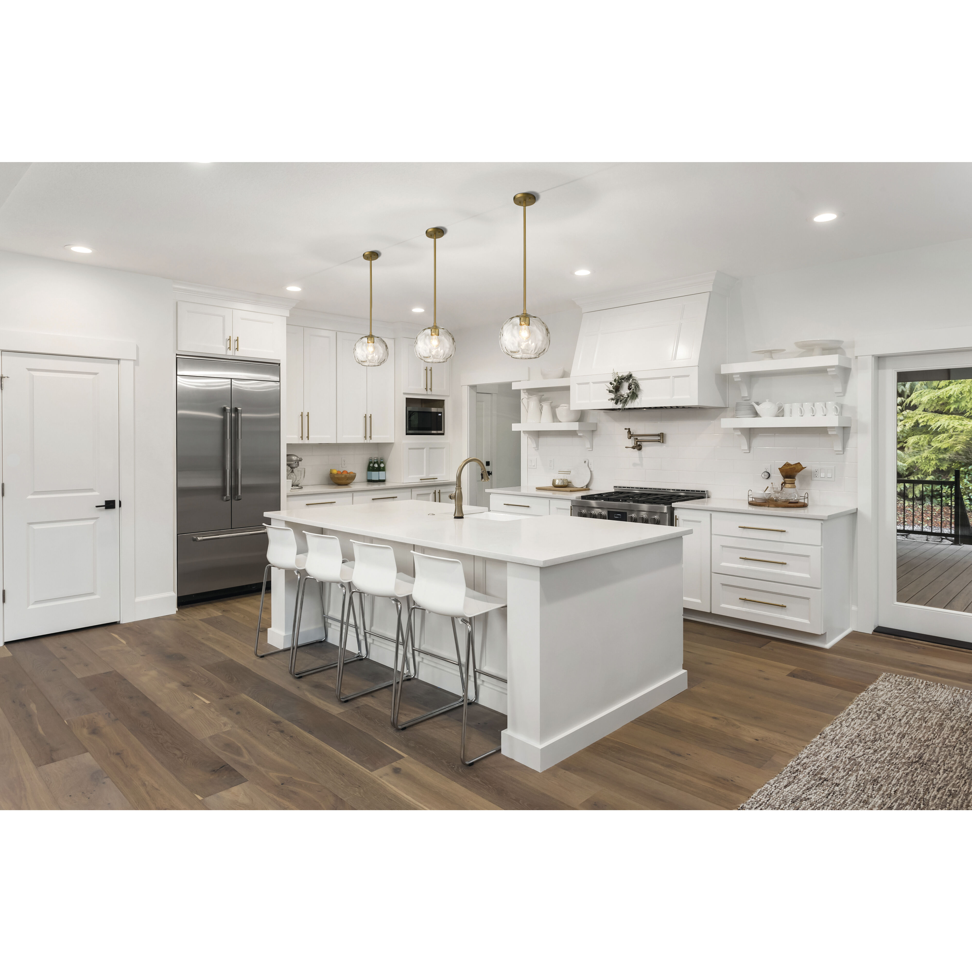 Chloe 1 Light 10 inch Olde Brass Pendant Ceiling Light