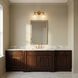 C&M by Chapman & Myers Barstow 2 Light 15 inch Burnished Brass Bath Vanity Wall Light