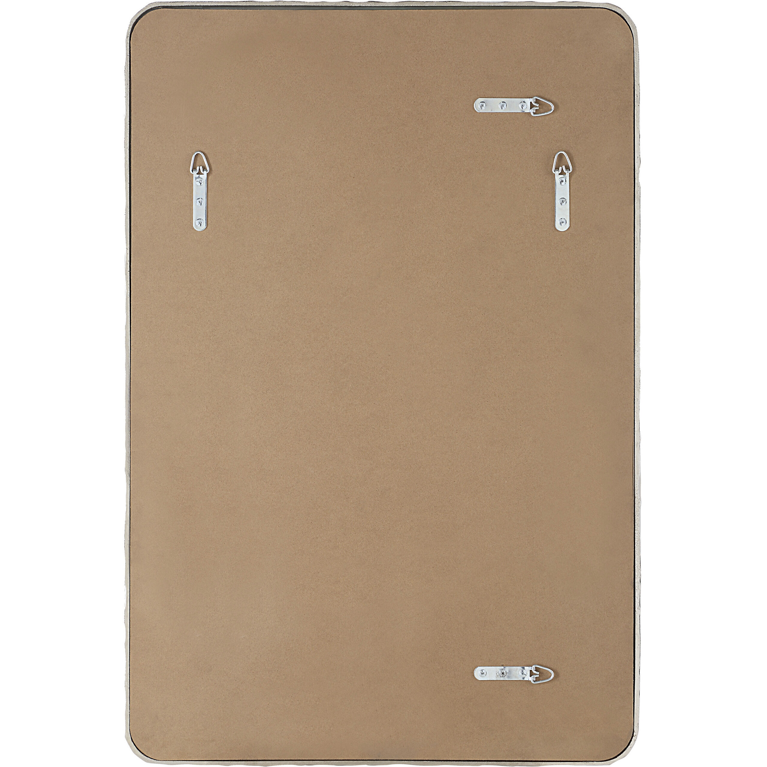 Pollonia 36 X 24 inch Polished Nickel Wall Mirror