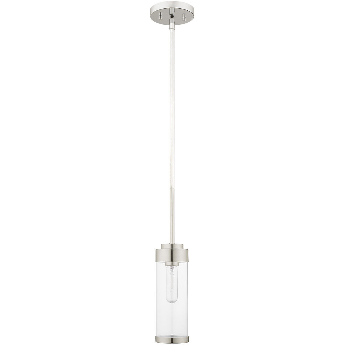 Hillcrest 1 Light 5 inch Polished Chrome Mini Pendant Ceiling Light