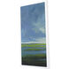 Wetland Blue and Green and White Framed Art