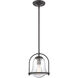 Connection 1 Light 8 inch Oil Rubbed Bronze Mini Pendant Ceiling Light