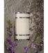 Bay View 2 Light 12 inch Brushed Stainless Steel Outdoor Pocket Lantern, Great Outdoors