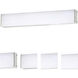 Strip LED 18 inch Brushed Aluminum Bath Vanity & Wall Light in 3000K, dweLED