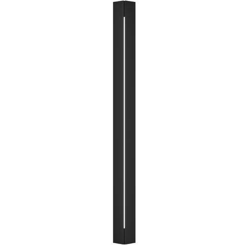 Gallery 2 Light 59.5 inch Coastal Black Outdoor Sconce, Large
