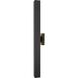 Troy 2 Light 30 inch Black Outdoor Wall Sconce