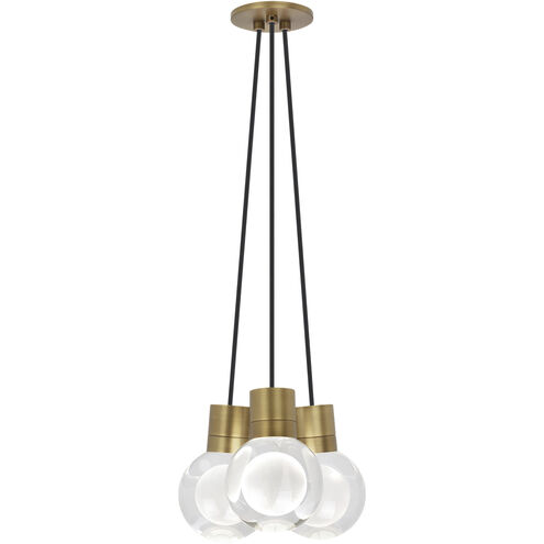 Sean Lavin Mina LED 9 inch Natural Brass Pendant Ceiling Light