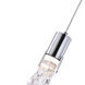 Canada LED 2 inch Chrome LED Pendant Ceiling Light