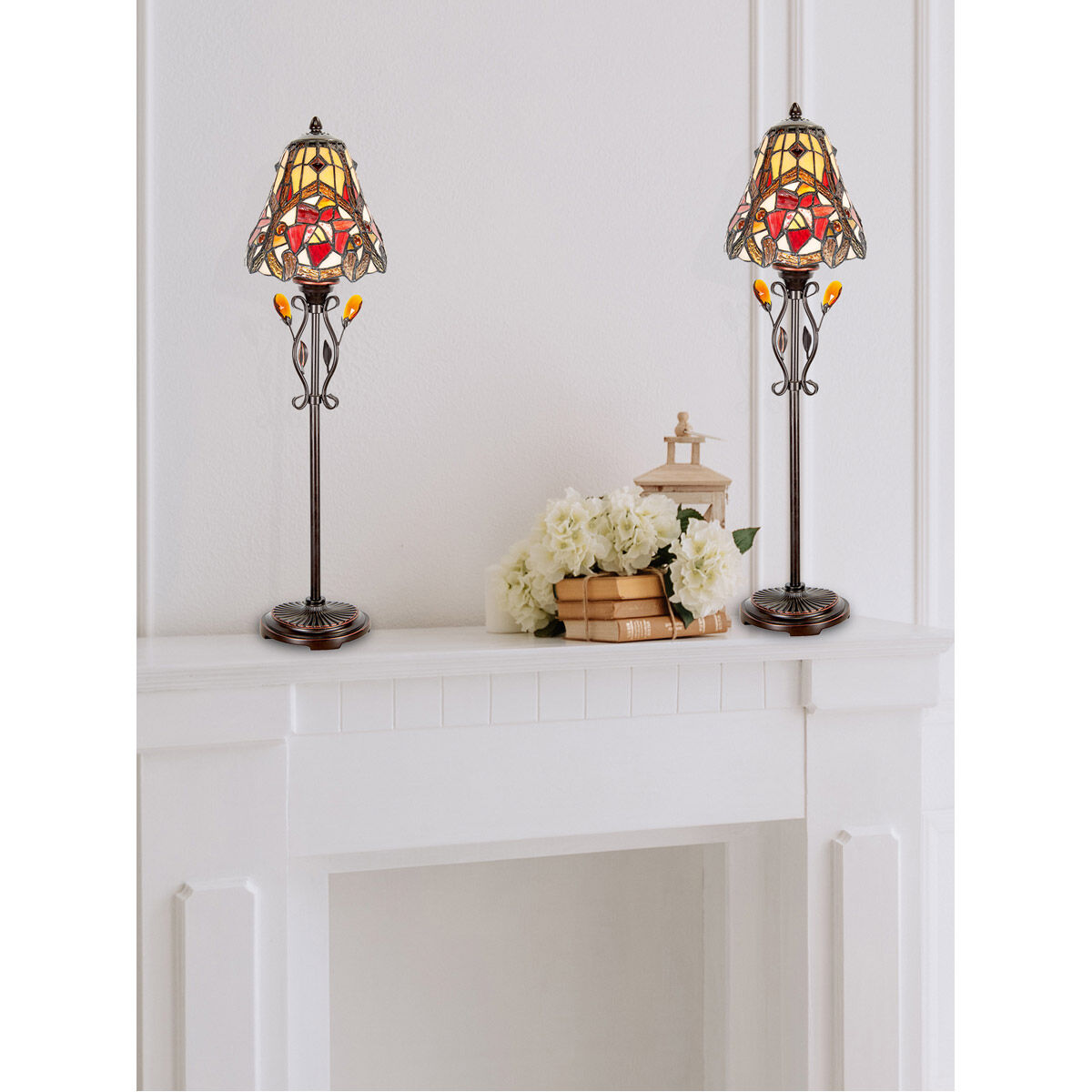 Dale Tiffany TB21013 Jeweled Vine 26 inch 60.00 watt Golden