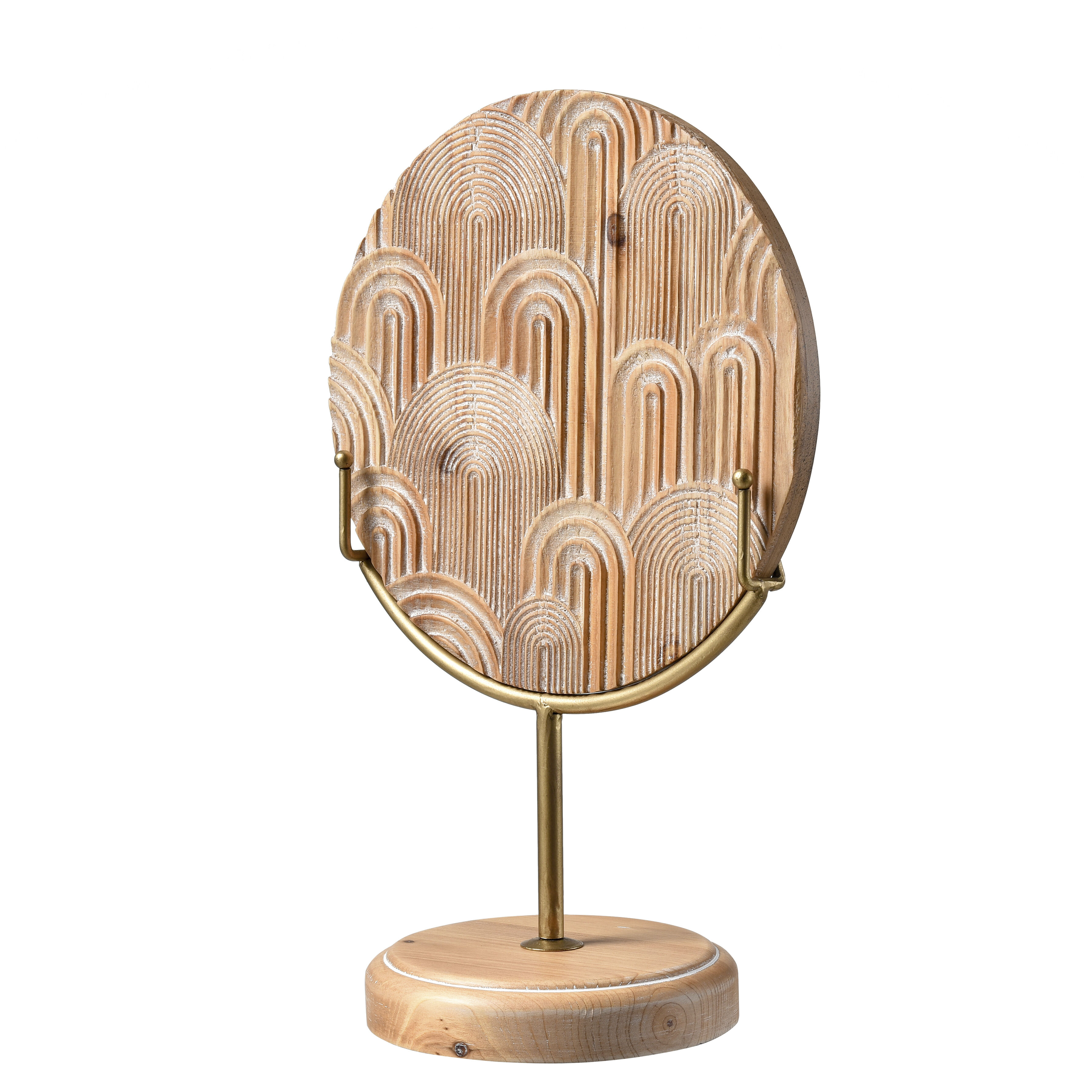 Lambert Natural with Gold Carved Object