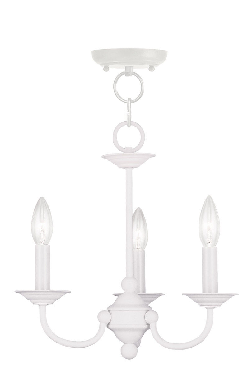White mini chandelier online