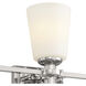 Rosalind 3 Light 23.75 inch Polished Nickel Bath Vanity Light Wall Light