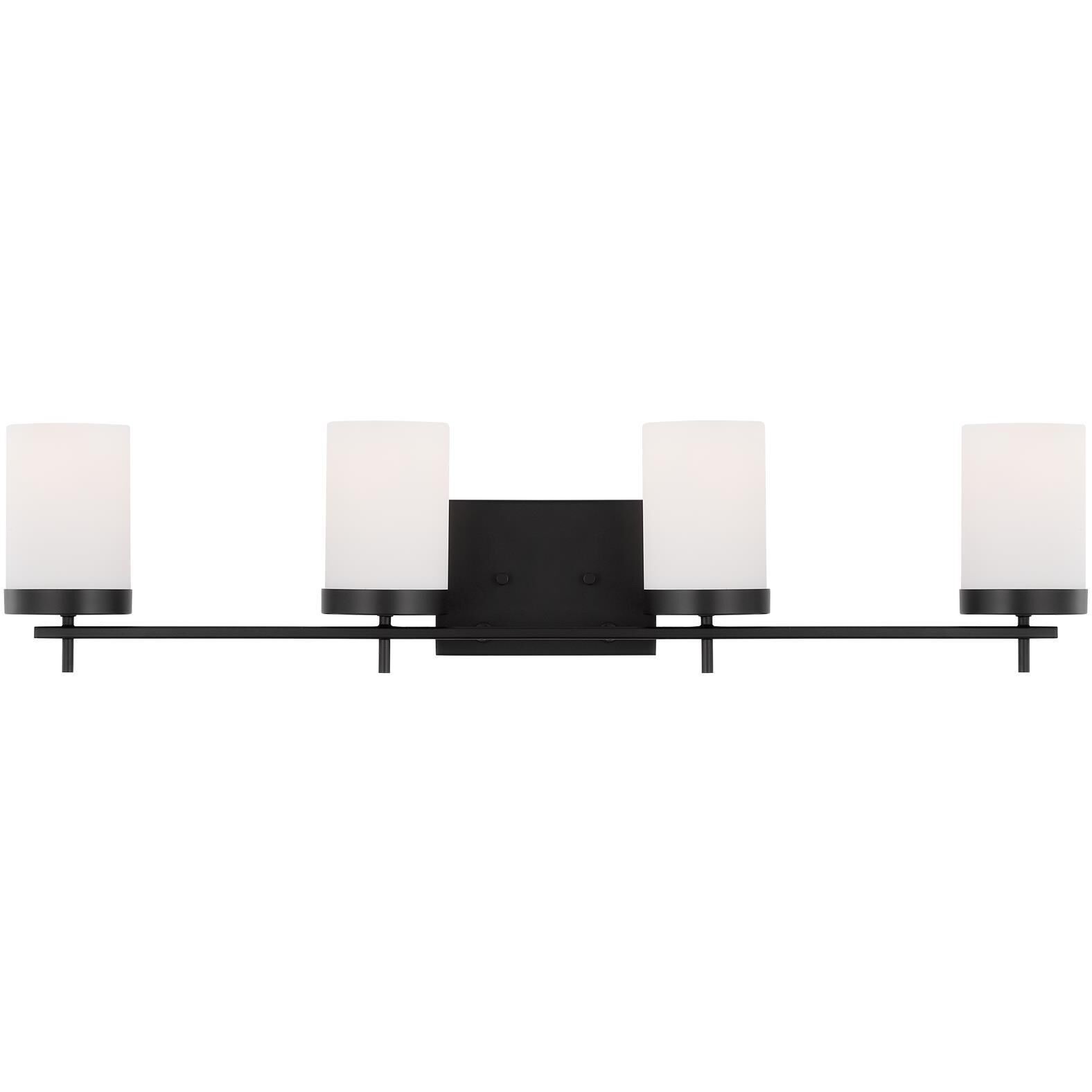 Sean Lavin Zire Wall Bath Fixture Wall Light in Midnight Black