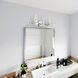 Munich 3 Light 22.5 inch Polished Chrome Vanity Sconce Wall Light