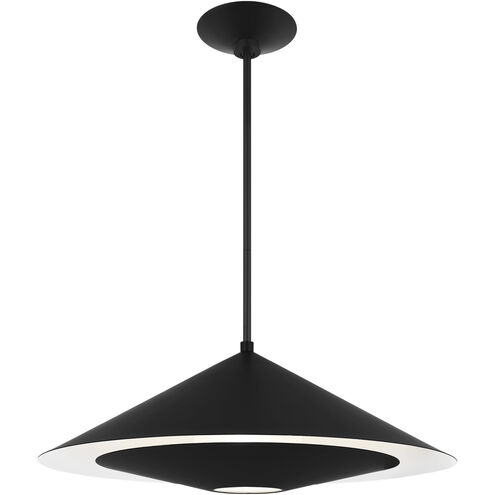 Kelly by Kelly Wearstler Echo 1 Light 24 inch Midnight Black Pendant Ceiling Light