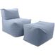 Driftwood 18.25 inch Breeze Outdoor Pouf Bench