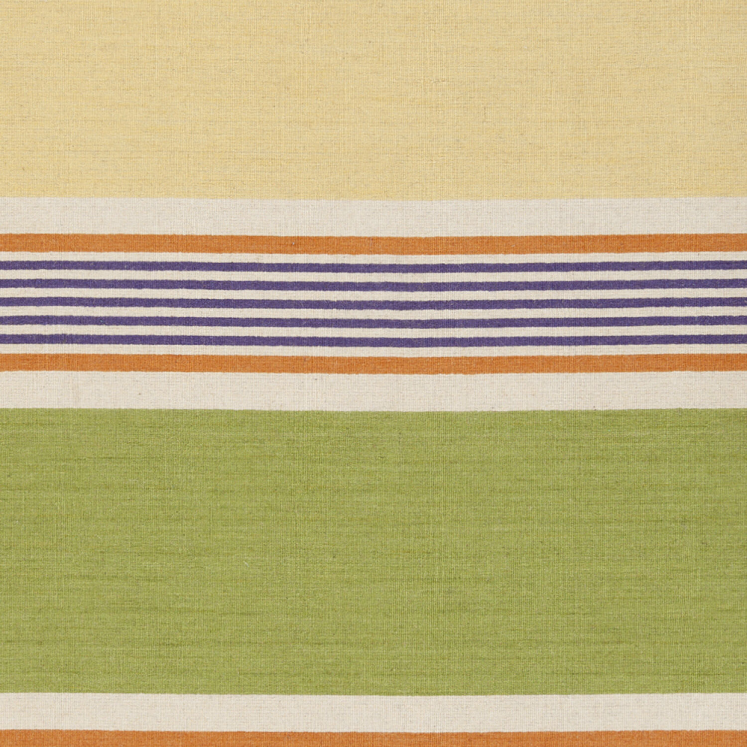 Calvin 66 X 42 inch Light Beige/Mustard/Medium Purple/Light Olive/Blue Handmade Rug