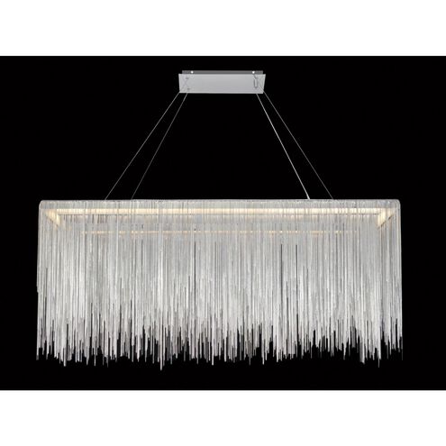 Fountain Ave. LED 12 inch Chrome Chandelier Ceiling Light