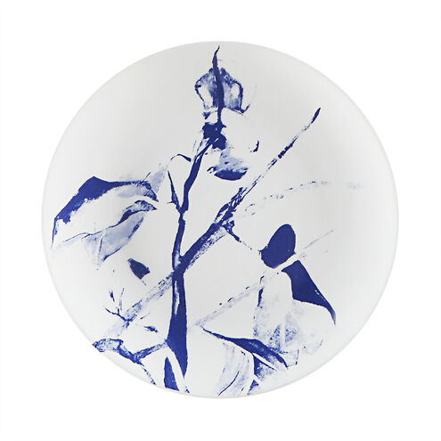 Narine White and Blue Wall Decor, Set of 5