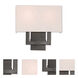 ADA Wall Sconces 2 Light 13 inch English Bronze ADA ADA Sconce Wall Light