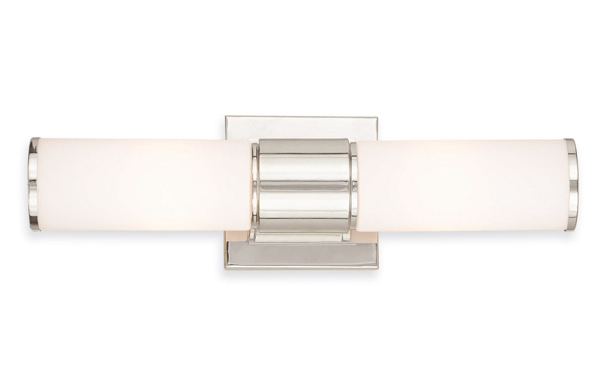 Weston 2 Light 17 inch Polished Nickel ADA ADA Wall Sconce/ Bath Vanity Wall Light