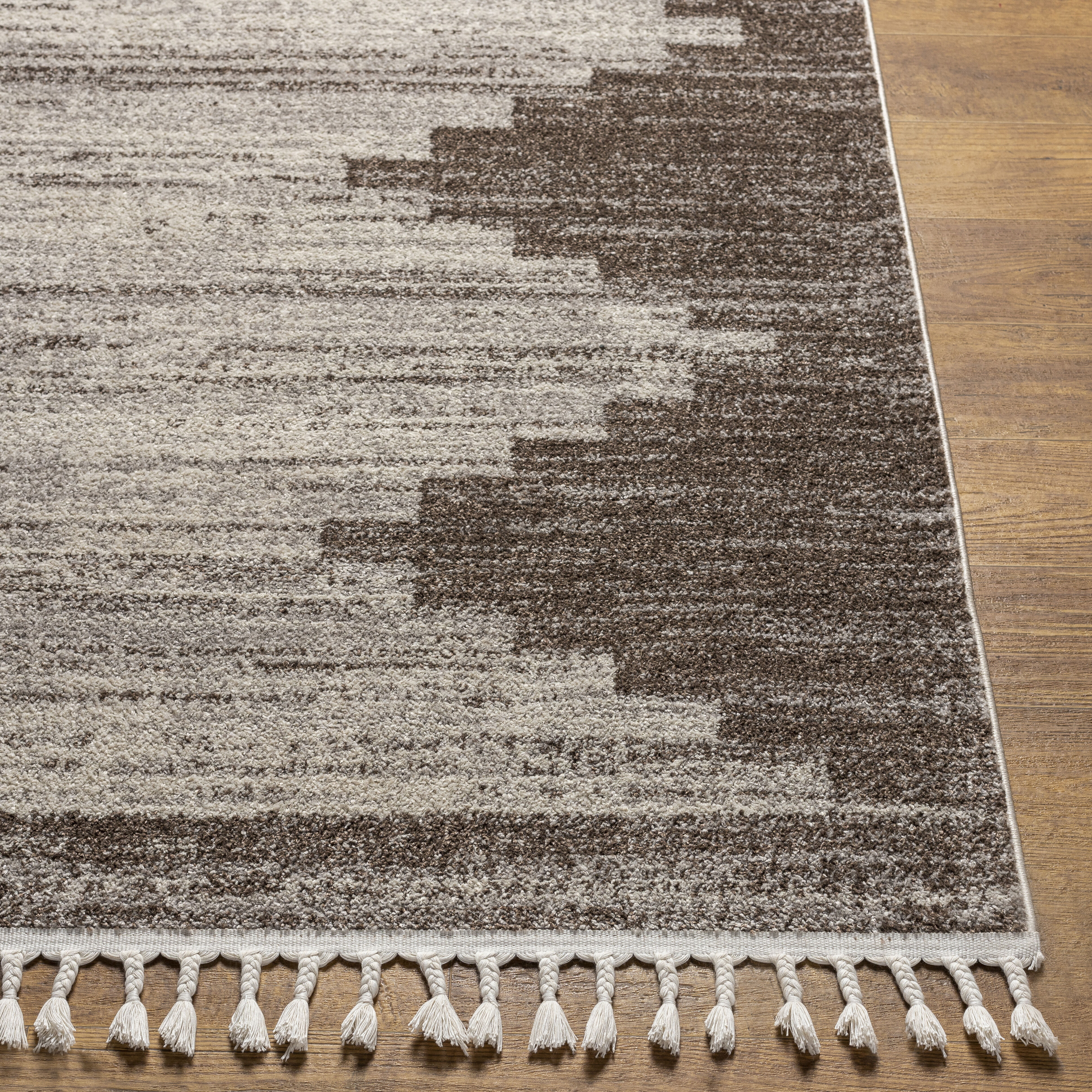 Blackburn 87 X 31 inch Taupe Rug, Runner