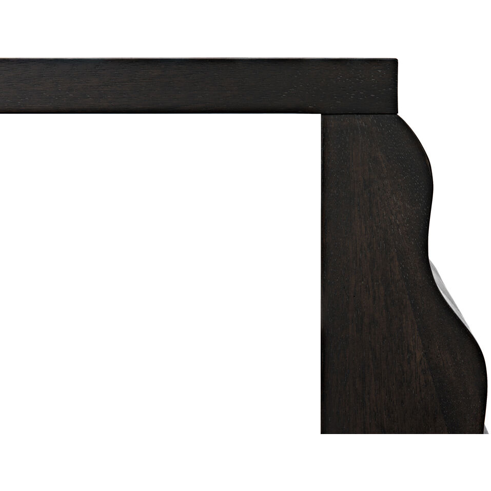 Aurora 72 X 18 inch Ebony Walnut Console
